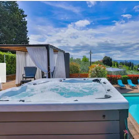 Villa Toscana - Piscina Privata E Jacuzzi -certaldo *