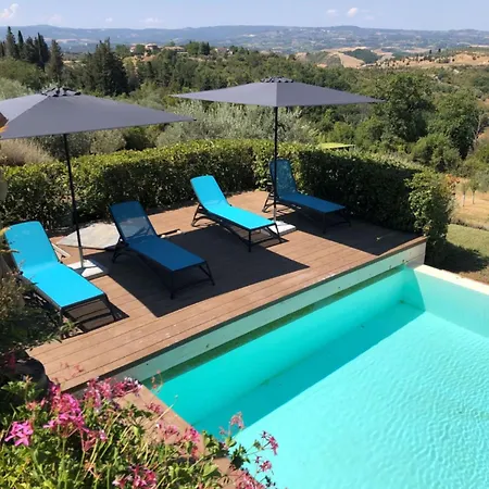 Toscana - Piscina Privata E Jacuzzi -certaldo Villa *