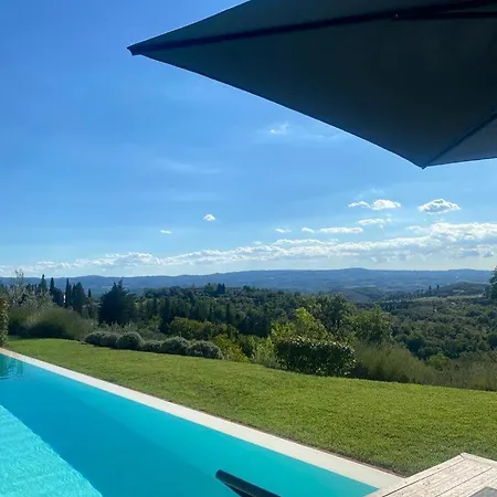 Toscana - Piscina Privata E Jacuzzi -certaldo Villa *